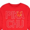 Boys' - Pokémon - Pikachu Logo Style Long Sleeve Graphic T-Shirt - 2 of 4