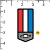 Chevrolet Camaro Emblem 100ct Vinyl Large Deluxe Stickers Variety Pack - 2 of 4