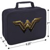 Justice League Wonder Woman Logo Insulated Soft Sided Lunch Box - 2 of 4