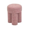 Meridian Furniture,Larson Polyester Fabric Ottoman/Stool - 3 of 4