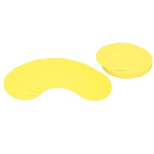 Unique Bargains DIY Craft Projects Classroom Thick Circle Card Stock 50 Pcs - 1 of 4