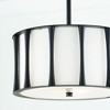 Capital Lighting Bodie 3 - Light Semi-Flush Mount in  Matte Black - 3 of 4