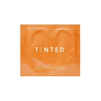 Live Tinted Rays Copper Peptide Eye Masks Pouch - Ulta Beauty
