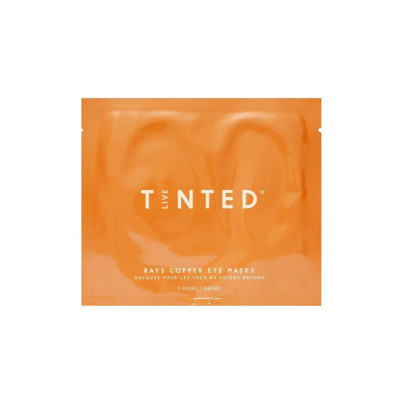 Live Tinted Rays Copper Peptide Eye Masks Pouch - Ulta Beauty, 1 of 3