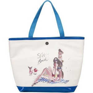 Pavilion Gift Company - Skinny Beach - 16" x 12" Canvas Tote Bag - Handbags - 1 of 1