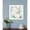 HomeRoots Peaceful Peonies In Full Bloom White Framed Print Wall Art - 2 of 4