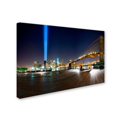 Trademark Fine Art -David Ayash 'Never Forget' Canvas Art