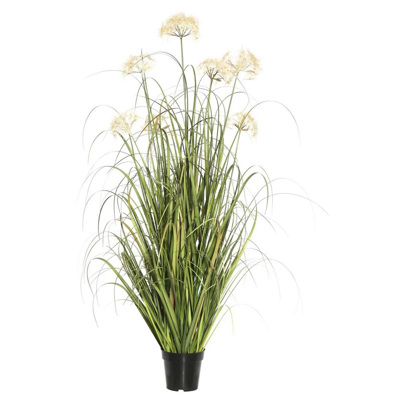 Artificial Grass Plant (48&#34;) Cream - Vickerman, 1 of 6