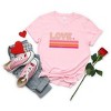 Simply Sage Market Women's Retro Love Stripes Short Sleeve Graphic Tee - 3 of 4