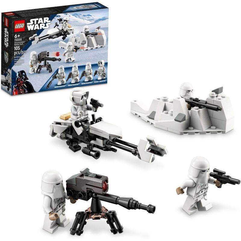 LEGO Star Wars Snowtrooper Battle Pack 4 Figures Set 75320, 1 of 8