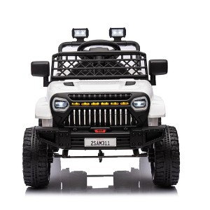 12V Ride On Car for Kids Electric Vehicle Toddles Battery Powered Truck Car Toy with Remote Control - 1 of 4