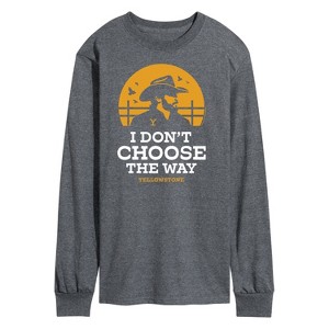 Men's - Yellowstone - Rip Sharks Minnows Long Sleeve Graphic T-Shirt - 1 of 4
