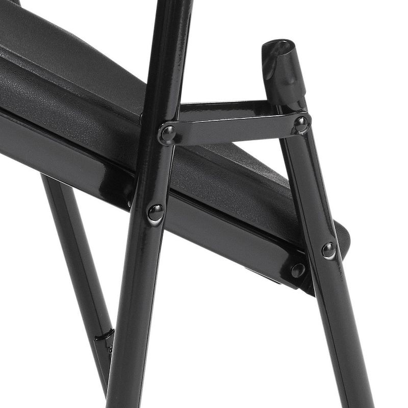 Set of 4 Premium Resin Plastic Folding Chairs - Hampden Furnishings, 5 of 9