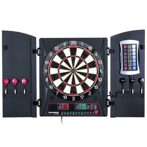 Arachnid E Bristle Cricket Maxx 3 0 Electronic Dartboard Cabinet