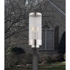 Livex Lighting Hillcrest 3 - Light Post Light in  Polished Chrome - 2 of 4