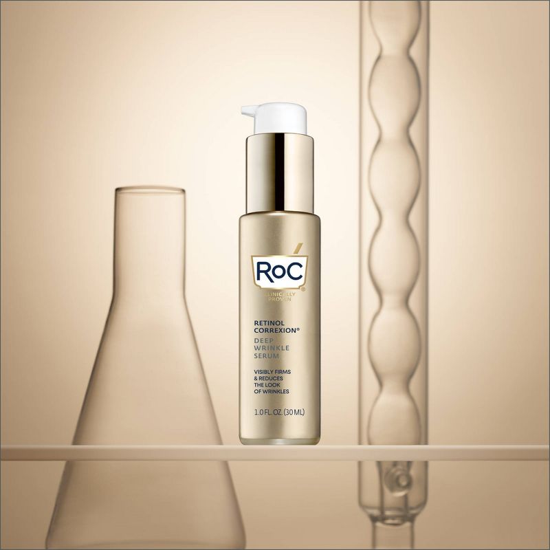 RoC Retinol Anti-Aging Retinol Face Serum Anti-Wrinkle Treatment - 1 fl oz, 3 of 12