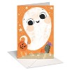 8ct Halloween Cards Ghost - 2 of 4