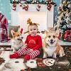 GustoWave Christmas Snowman Washable Non Slip Area Rug, Decorations Rugs for Living Room - 3 of 4