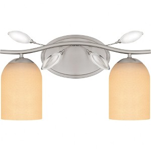 Quoizel Lighting Ulysses 2 - Light Vanity in  Brushed Nickel - 1 of 1