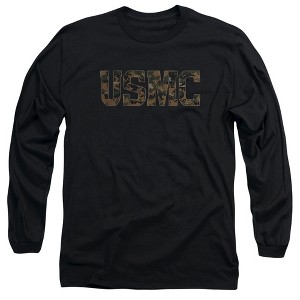 Men’s Us Marine Corps Usmc Camo Fill Long Sleeve T-Shirt - 1 of 4