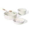 Carote 24pc Ceramic Nonstick Cookware Set with Detachable Handle - 2 of 4