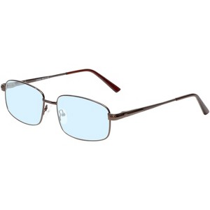Scott&Zelda SZ7454 Unisex Polarize Bi-Focal Sunglass 41 OPTION Black Silver 55mm Blue Mirror +1.00 - 1 of 1