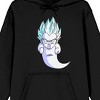 Dragon Ball Z Super Ghost Gotenks Adult Black Long Sleeve Hooded Sweatshirt - 2 of 3