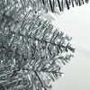 Resenkos 7 foot silver Christmas tree with bracket Green - 2 of 4