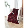 North Star Home 50"x60" Velvet/Faux Shearling Heated Electric Throw - 2 of 4