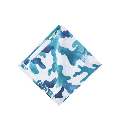 C&F Home Aqua Reef Cotton Reversible Napkin Set of 6