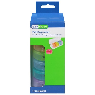Ezy Dose Weekly AM/PM Pill Organizer 1 ea