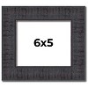PosterPalooza | Photo Size Distressed Brown Picture Frame - UV Acrylic, Foam Board Backing, Hanging Hardware - 2 of 4