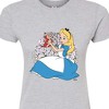 Women's - Disney - Alice In Wonderland Fitted Graphic T-Shirt - 2 of 3