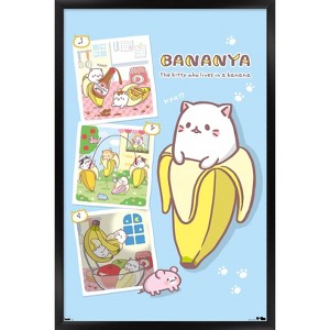 Trends International Bananya - Collage Framed Wall Poster Prints - 1 of 4