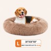 Mewoofun Anti-Slip Extra Large Round Plush Faux Fur Pet Bed for Cats and Dogs - 4 of 4