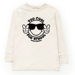 The Juniper Shop SmileyWorld Too Cool For School Youth Long Sleeve Tee - 1 of 4