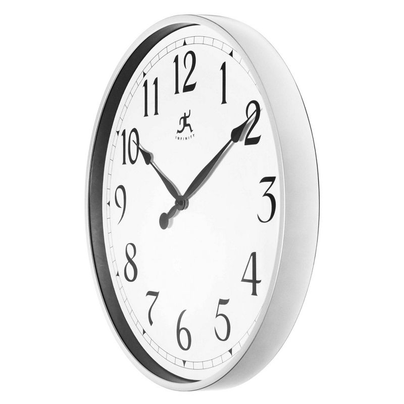 18" Silent Movement Wall Clock - Infinity Instruments, 5 of 8