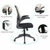 LeisureMod Newton Single Ergonomic Mesh Lumbar Support Adjustable Height Swivel Office Chair - 3 of 4
