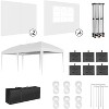 10X20Ft Outdoor Party Tent Gazebo, Waterproof Gazebo Canopy Tent, Heavy Duty Commercial Outdoor Canopy All Season with Storage Bag - 4 of 4