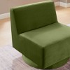 VANOMi 29.8’’ Upholstered Armless Swivel Accent Chair - 3 of 4