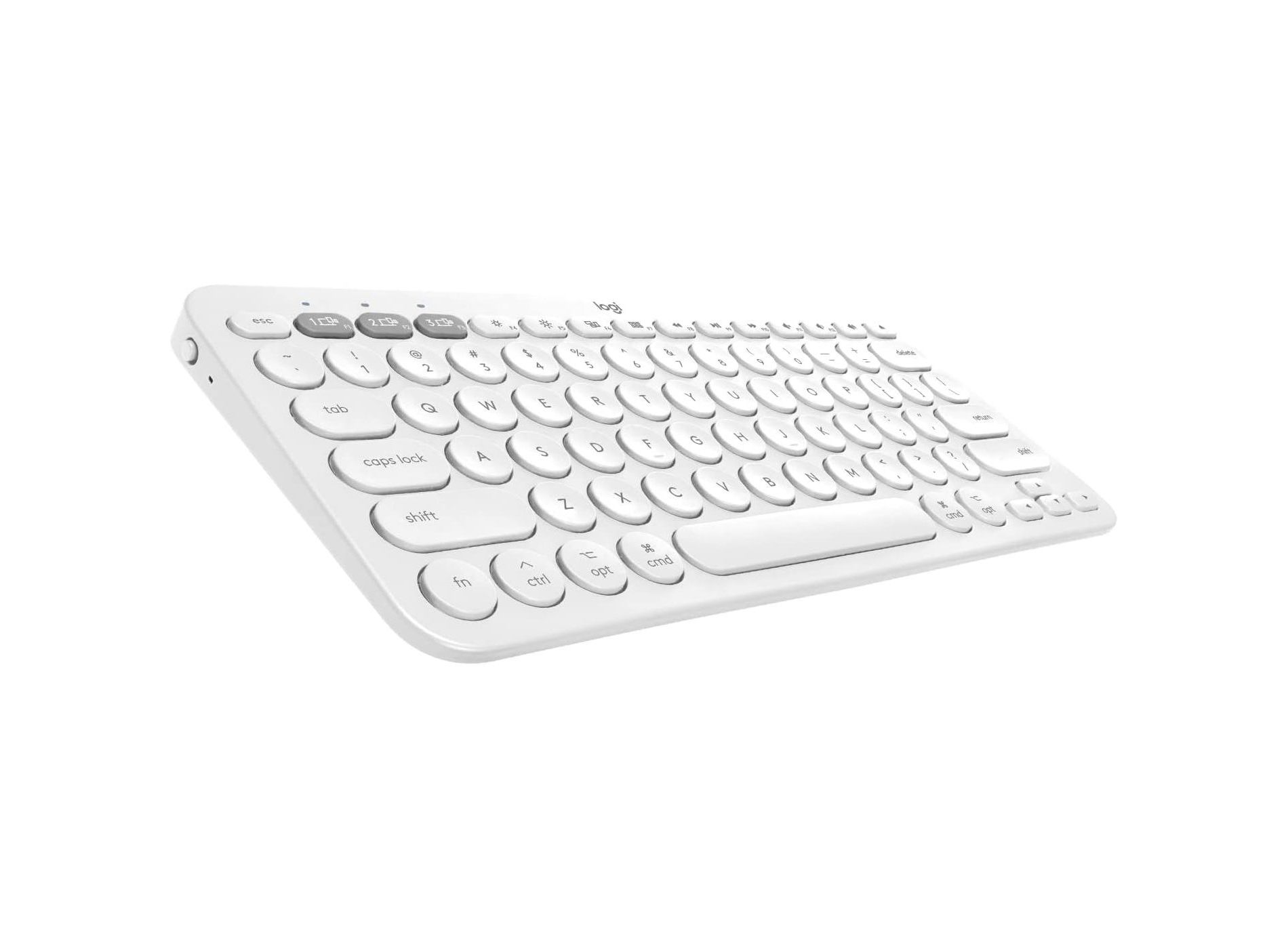 Logitech K380 Multi-Device Bluetooth Keyboard for Mac, Off White