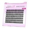 VEYESBEAUTY Lash Clusters Individual Eyelash Extensions DIY False Eyelashes Wispy Lash Tray, Dreamy 10-16mm Single Length - 2 of 4