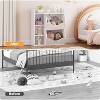 Kids 3-Tier Toy Storage, Kids Bookshelf Double Side Toy Shelf, 5 Compartment Bookshelf, Organizer and Storage Bins for Toys and Books - 4 of 4