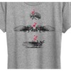 Women's - Instant Message - Cicada Sleep Love Die Short Sleeve Graphic T-Shirt - 2 of 4