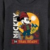 Women's - Disney - Trail Ready Lightweight French Terry Wide Neck Long Sleeve Shirt - 2 of 4