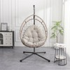 Mlmh & Kngwa 32.5"W Outdoor Hanging Egg Chair with Detachable Stand - 2 of 4