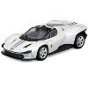 Ferrari Daytona SP3 White Metallic "Speed Icons" Series 1/64 Diecast Model Car by Maisto - 2 of 3