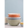 Mason Cash Home to Roost Mini Bowl Set, 4 Ceramic Prep Bowls with Hen and Cockerel Designs - 3 of 4