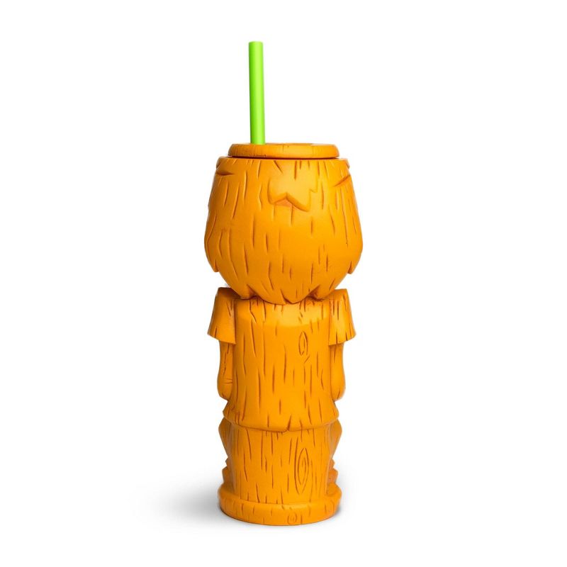 Beeline Creative Geeki Tikis Scooby-Doo Shaggy Plastic Tumbler with Straw | Holds 20 Ounces, 2 of 8