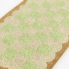 Balta Rugs 1'5"x2'5" Checkerboard Scallop Natural Papilio Coir Doormat - 3 of 4